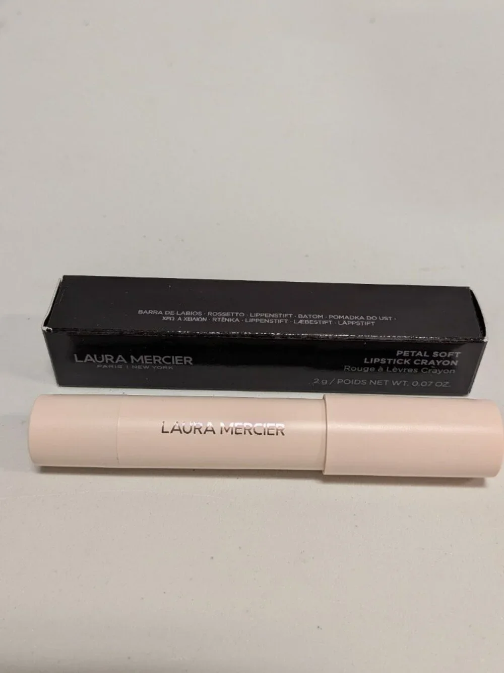 Laura Mercier Petal Soft Lipstick Crayon in 343 Noemie full Sz 0.07oz New